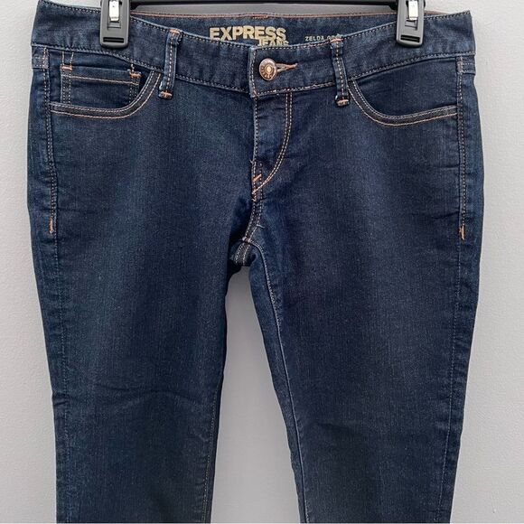 Express Womens Cropped Jeans, size 6 - Picture 2 of 10